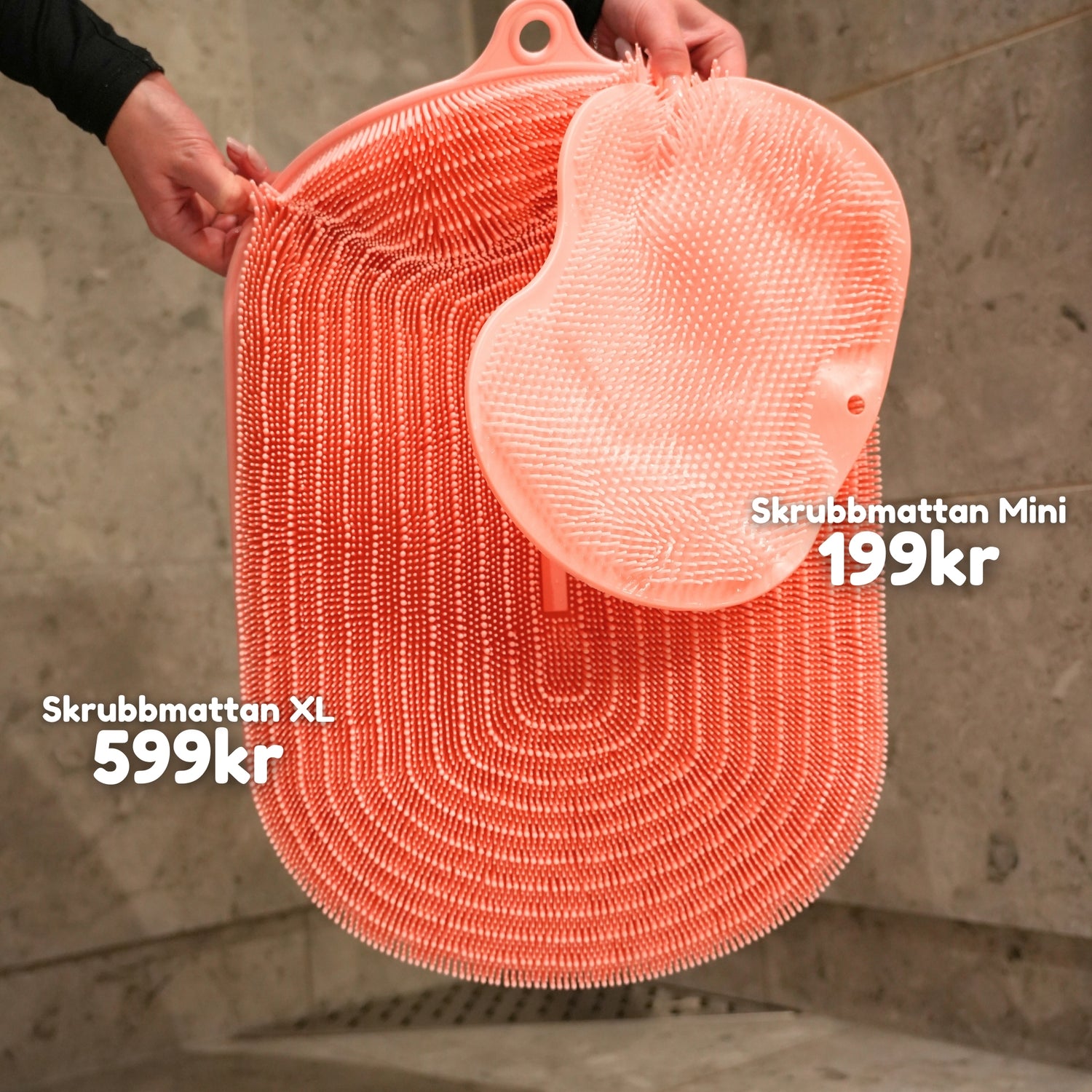 Skrubbmattan XL │ Peeling, Rengöring & fotmassage