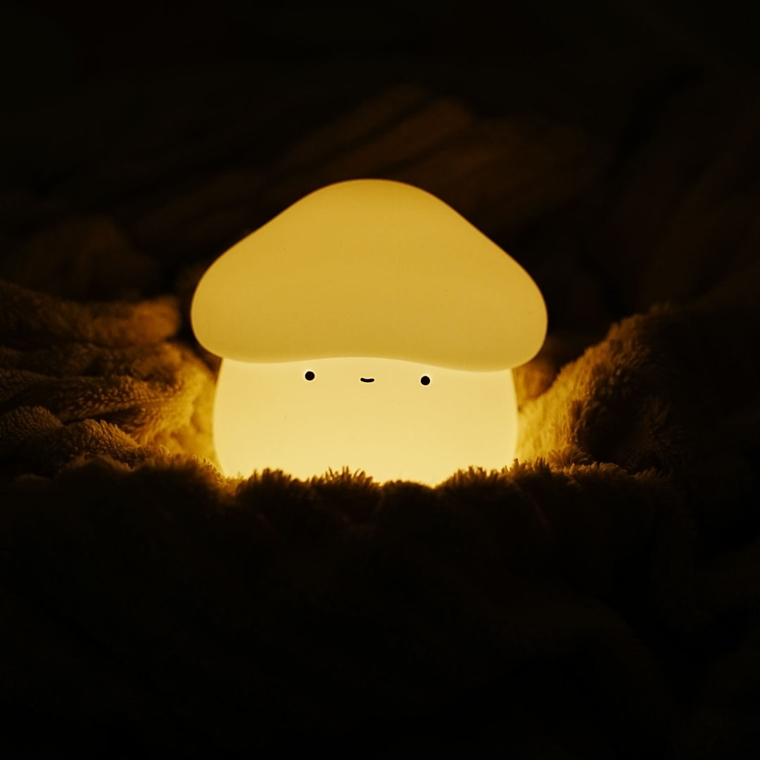 Skogssvampen │  Mjuk Nattlampa med timer & touch