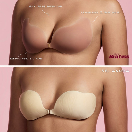 One Bra Less │ Naturlig Push-Up utan band