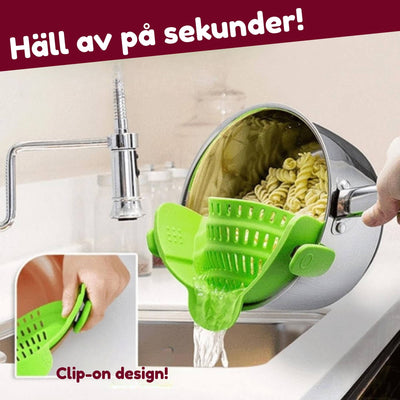 Smart Clip-on Durkslag │  För enklare & säkrare avrinning