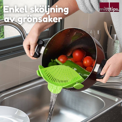 Smart Clip-on Durkslag │  För enklare & säkrare avrinning