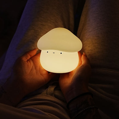 Skogssvampen │  Mjuk Nattlampa med timer & touch