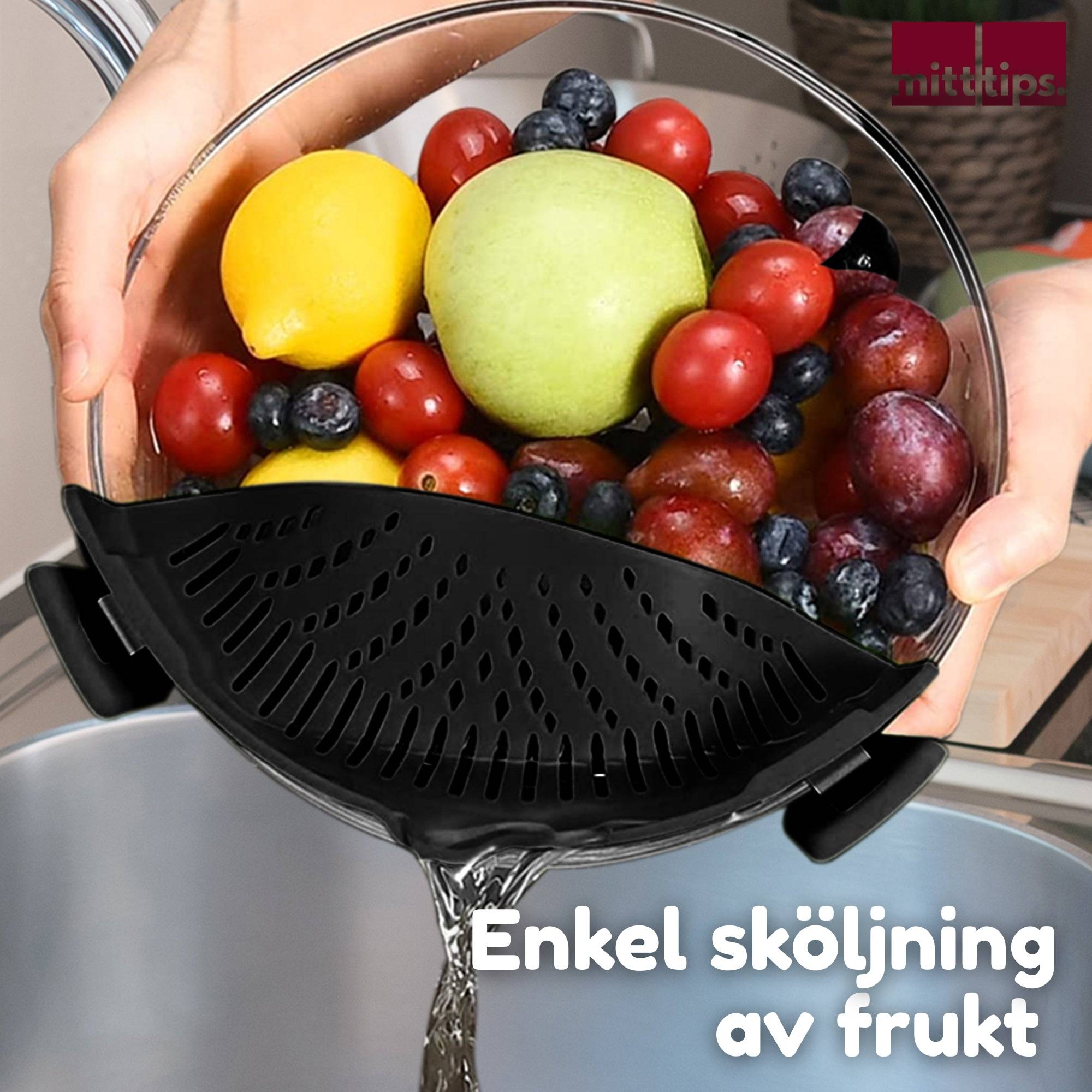 Smart Clip-on Durkslag │  För enklare & säkrare avrinning