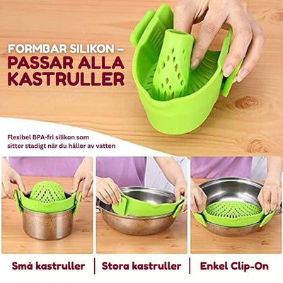 Smart Clip-on Durkslag │  För enklare & säkrare avrinning