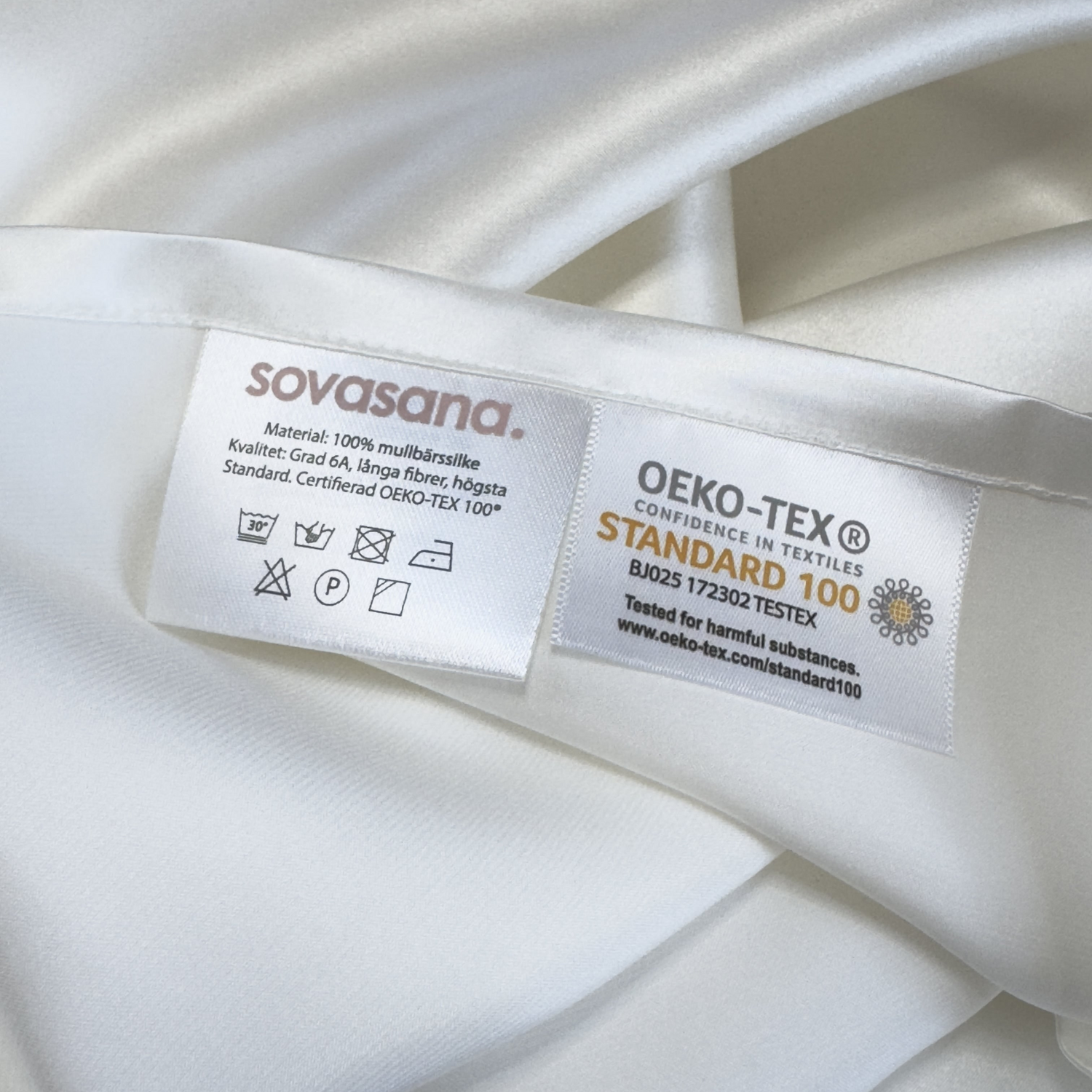 Svalkande Sidenörngott i 100% Mullbärssilke