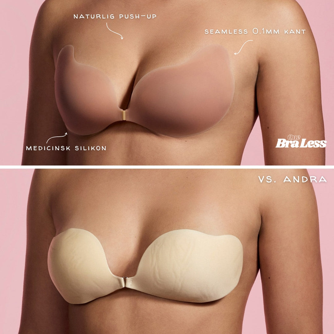 One Bra Less │ Naturlig Push-Up utan band