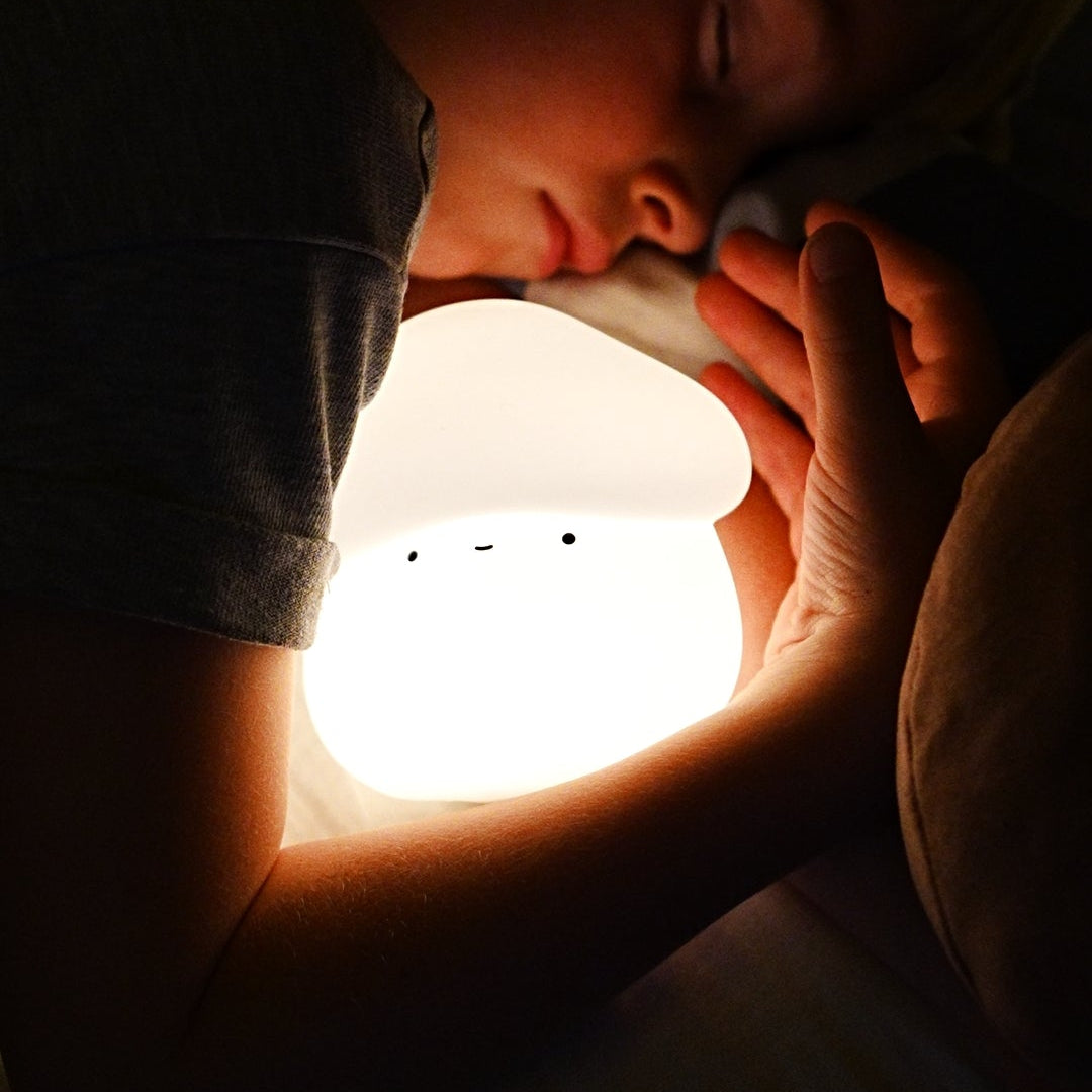 Skogssvampen │  Mjuk Nattlampa med timer & touch